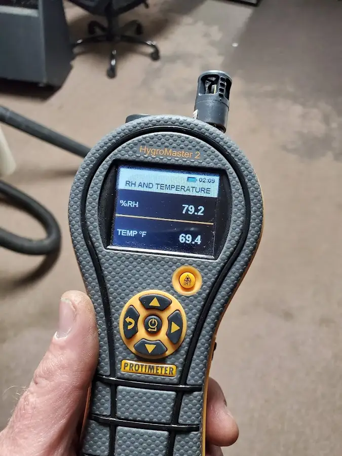 Moisture meter humidity assessment for Mold Remediation & Removal in Nashville